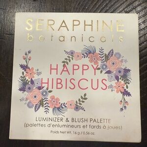 Seraphine Botanicals Happy Hibiscus Luminizer & Blush Palette - Pink